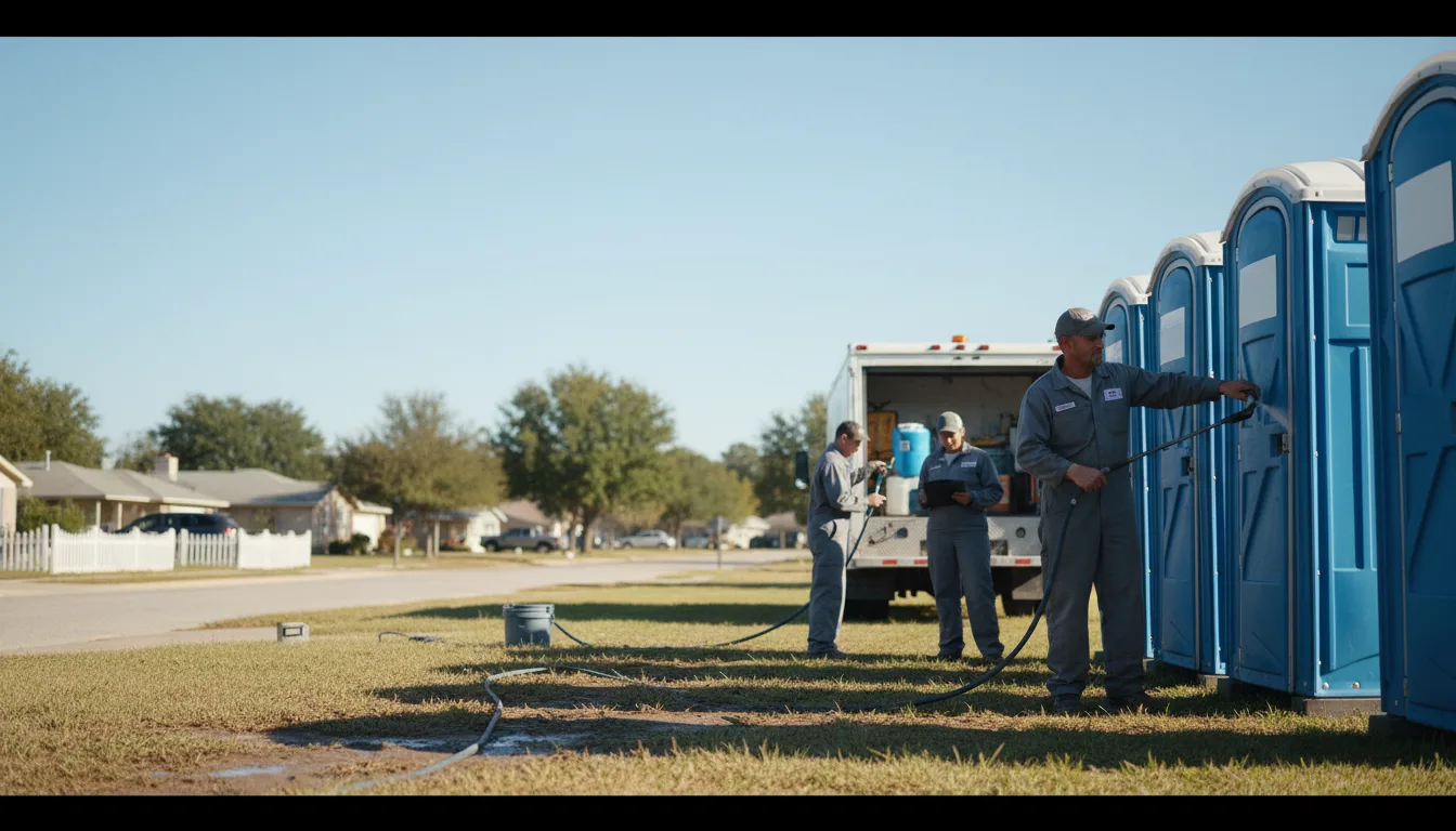 Long-Term Portable Toilet Rental in Fultonham, OH near me